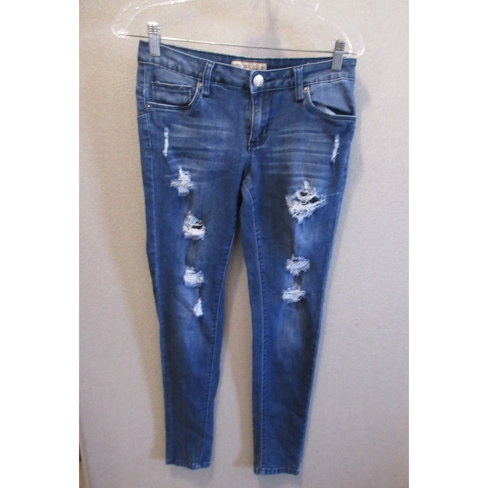 Hybrid Thrashed Skinny Jeans Size 5